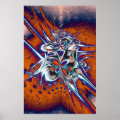 Raum und Zeit. Poster (Vorne)