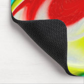 Raum- und Zeitkunst Mousepad (Ecke)