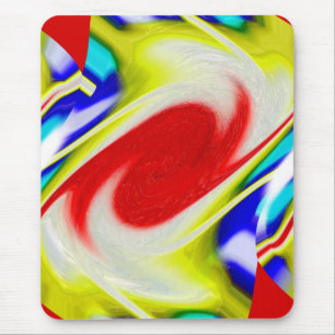 Raum- und Zeitkunst Mousepad