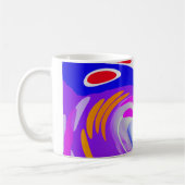 Raum- und Zeitreisekunst Kaffeetasse (Links)