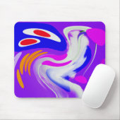 Raum- und Zeitreisekunst Mousepad (Mit Mouse)