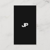 Raum-Universum-Wissenschafts-Physik-mit Monogramm Visitenkarte (Rückseite)