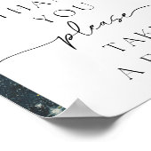 Raum Vielen Dank für Ihre Unterschrift | Space Fev Poster (Ecke)