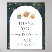 Raum Vielen Dank für Ihre Unterschrift | Space Fev Poster (Vorne)