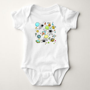 Raum-Weste Baby Strampler