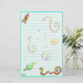 Raum Woims Stationery~ Briefpapier (Stehend Vorderseite)