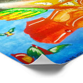 Raum, Zeit und Materie Poster (Ecke)