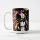 Raum Zweifarbige Tasse (Links)