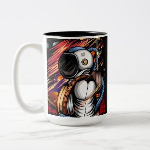 Raum Zweifarbige Tasse