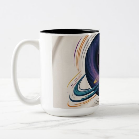 Raum Zweifarbige Tasse (Links)