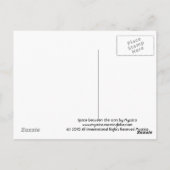 Raum zwischen den Sternen Postkarte (Rückseite)