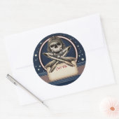 Raumantrieb mit Rockets Name Aufkleber (Umschlag)