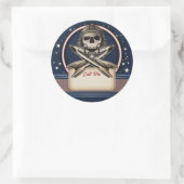 Raumantrieb mit Rockets Name Aufkleber (Tasche)