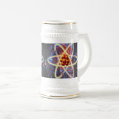 Raumatomar Bierglas (VorderseiteRechts)