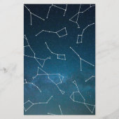 Raumaufnahmen und Sternenkonstellationen schätzen Flyer (Hinten)