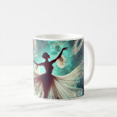 Raumballerina Kaffeetasse (VorderseiteRechts)