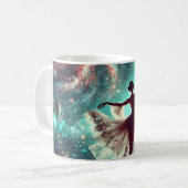 Raumballerina Kaffeetasse (Vorderseite Links)