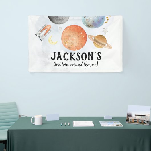 Raumbanner, Weltraumbanner Banner (Messeveranstaltung)