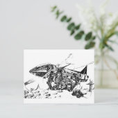 Raumbergbau Postkarte (Stehend Vorderseite)