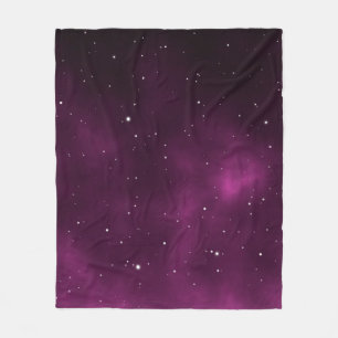 Raumbild-Illustration astronomisches Grafikdesign Fleecedecke