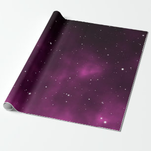 Raumbild-Illustration astronomisches Grafikdesign Geschenkpapier