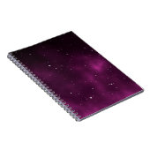 Raumbild-Illustration astronomisches Grafikdesign Notizblock (Rechte Seite)