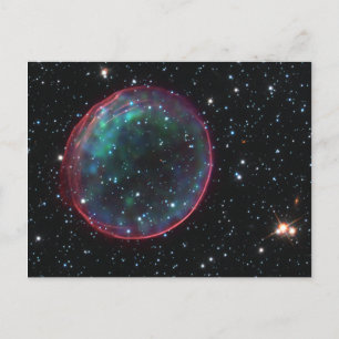 Raumblase Postkarte