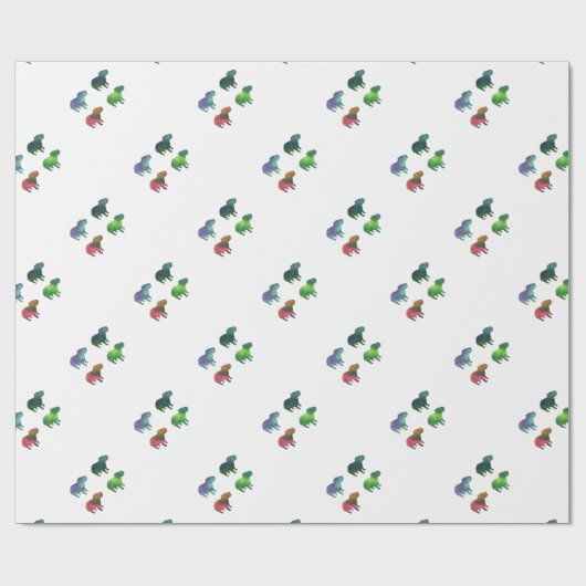 RaumCapybaras Geschenkpapier (Flach)