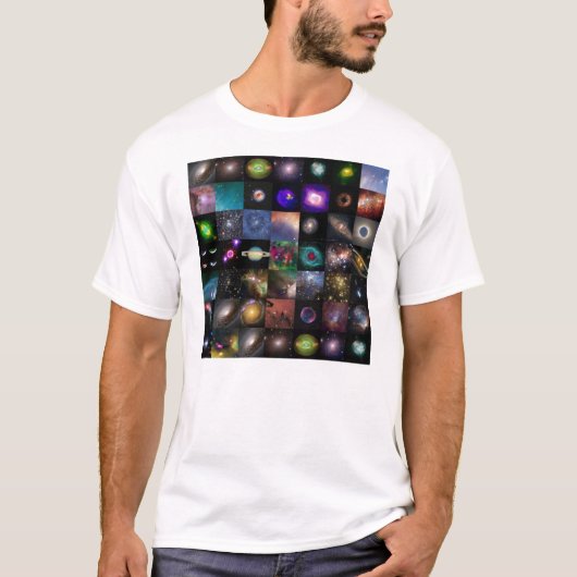 Raumcollage T-Shirt (Vorderseite)