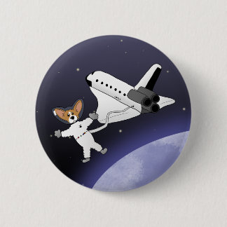 Raumcorgis-Knopf Button