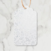 Raumdoodles Geschenkanhänger (Vorderseite)