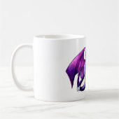 Raumdrache-Tasse Kaffeetasse (Links)