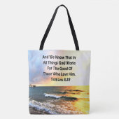 RÄUME 8:28 SCRIPTURE-FOTO TASCHE (Vorderseite)