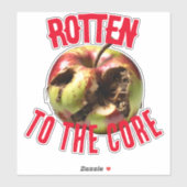 RÄUME AN DER KERNAPPKRAFT AUFKLEBER (Blatt)