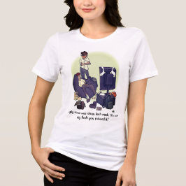 Räume Dein Zimmer Frauen Tri-Blend Shirt