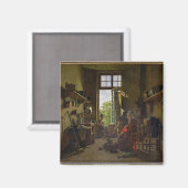 Räume der Küche, 1815 Magnet (Vorderseite/Rückseite)