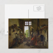 Räume der Küche, 1815 Postkarte (Vorne/Hinten)