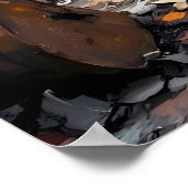 Räume des entlassenen Lagers Poster (Ecke)