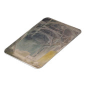 Räume des Johannispalastes, Eltham, c.1793 (w/c) Magnet (Linke Seite)