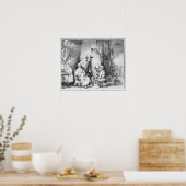 Räume des Studios mit Malerei Poster (Küche)