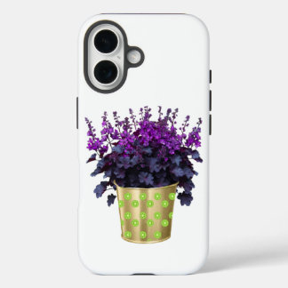 Räume: Die Schönheit von Hauspflanzen und Blume iPhone 16 Hülle