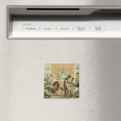 Räume eines Kaffeehauses, Pub. für William Pearm Magnet (In Situ (Geschirrspüler))