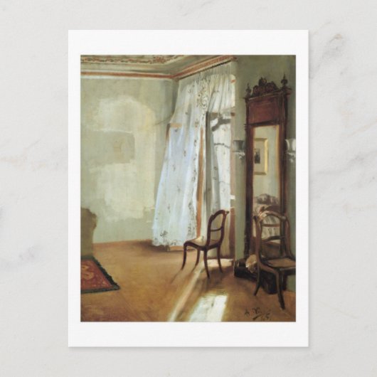 Räume mit Balcon Postkarte (Vorderseite)