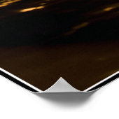 Raumfähre abheben poster (Ecke)