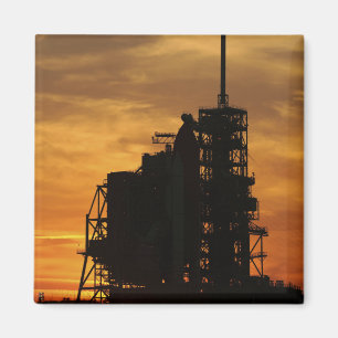 Raumfähre Atlantis auf der Abschussrampe Magnet