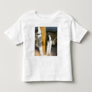 Raumfähre Atlantis hebt 17 weg Kleinkind T-shirt
