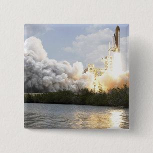 Raumfähre Atlantis hebt 22 weg Button