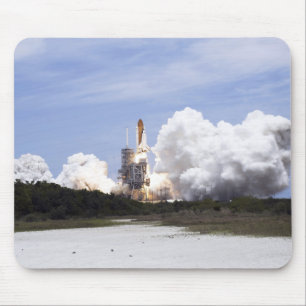 Raumfähre Atlantis hebt 27 weg Mousepad