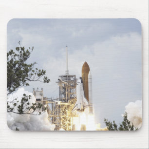 Raumfähre Atlantis hebt 3 weg Mousepad