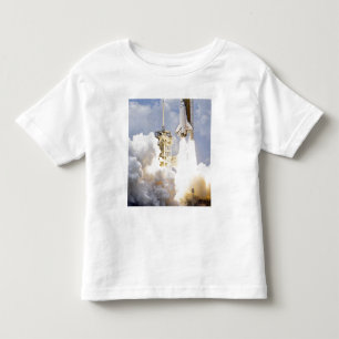 Raumfähre Atlantis hebt weg Kleinkind T-shirt